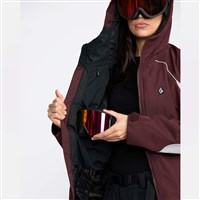Volcom Stone Smokeshow 20K Jacket - Women's - Oxblood