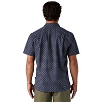 Patagonia Back Step Shirt - Men's - Salmon and Flowers / Sunken Blue