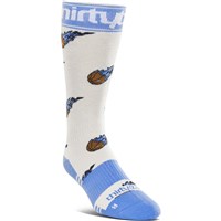 ThirtyTwo Signature 32 Merino Wool Snowboard Socks - Men's - Light Blue