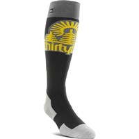 ThirtyTwo Signature 32 Halo Midweight Snowboard Socks - Men's - Black / Charcoal