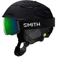 Smith Vantage 2 MIPS Helmet - Matte Black - SIDE WITH GOGGLES