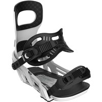 Bent Metal Joint Snowboard Bindings - Unisex - White