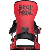Bent Metal Transfer Snowboard Bindings - Unisex - Red