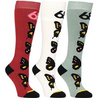 686 Butterfly Sock - 3 Pack - Women's