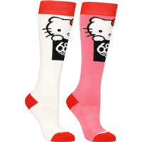 687 Hello Kitty Sock (2-Pack) - Women's