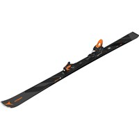 Atomic Redster Q4 Skis + Atomic M10 GW Bindings - Men's - flat lay