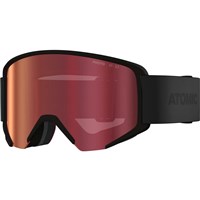 Atomic Savor L Photo Goggle - Unisex - Black Frame w/ Red Photo Lens (AN5106932) - goggle and band