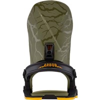 Arbor Hemlock Snowboard Bindings - Men's - Military Black