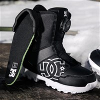 DC Scout Boa Snowboard Boots - Youth - Black / White