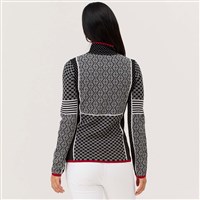 Krimson Klover Pow Zip Neck - Women's - Heather Black - back