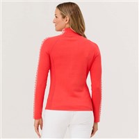 Krimson Klover Slalom Zip Neck - Women's - Radiant Red - back