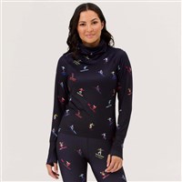 Krimson Klover Multi Skiers Turtleneck - Women's - Black - front