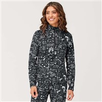 Krimson Klover Graffiti Top - Women's - Black - front