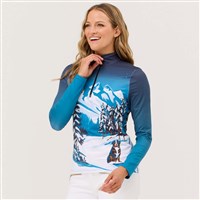 Krimson Klover Snow Hounds Top - Women's - Teal - side front