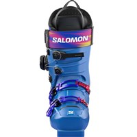 2027 Salomon S/Pro Alpha C Boa 130 Ski Boots - Men's - Blue / White / Red - FRONT