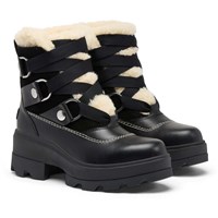 Sorel FRWD Cozy Waterproof Boot - Women's - Black / Black - side by side