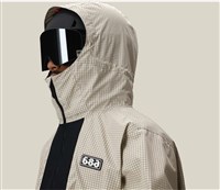 686 Ghost 2.5L Anorak - Men's - Limestone Ripstop - HOOD UP