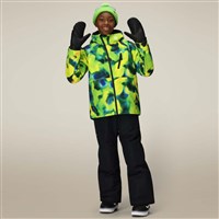 686 Hydra Insulated Jacket - Boys - Borealis Green Solar - FULL