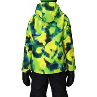 686 Hydra Insulated Jacket - Boys - Borealis Green Solar - BACK