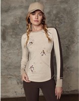 Alp-N-Rock Jessica Crew - Women's - Heather Ivory - front