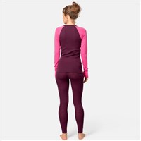 Kari Traa Kaia Baselayer Set - Women's - Wine - BACK MODEL