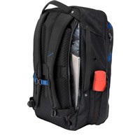 Kulkea Kartta Travel Boot Backpack - Black / Blue