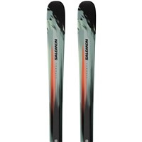 Salomon Stance Pro 82 Skis - Men's - Iceberg Green / Nasturtium / Black - TIPS