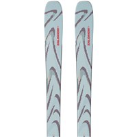 Salomon QST 94 Skis - Unisex - Iced Aqua / Nirvana / Red - TIPS
