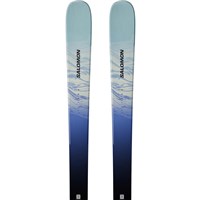 Salomon Stance Pro 82 W Skis - Women's - Aruba Blue / Blue Yonder / Lime Cream - TIPS