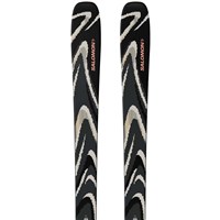 Salomon QST 94 Skis - Unisex - Black / Almond Milk / Fusion Coral - TIPS