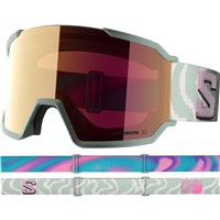 Salomon S/View 3 ML Goggles - Iceberg Green Frame w/ ML Ruby Lens (L47921700) - GOGGLE AND STRAP