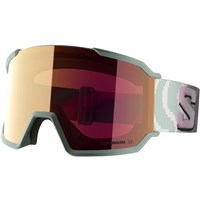 Salomon S/View 3 ML Goggles - Iceberg Green Frame w/ ML Ruby Lens (L47921700) - FRONT