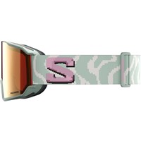 Salomon S/View 3 ML Goggles - Iceberg Green Frame w/ ML Ruby Lens (L47921700) - FACING LEFT