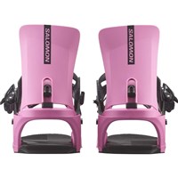 Salomon Rhythm Snowboard Bindings - Unisex - Pink