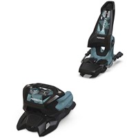 Marker Griffon 13 ID Ski Bindings - Black / Pow Blue - front view