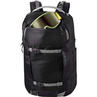 Dakine Mission Pro Backpack 25L - Black / Black / Grey - goggle stash
