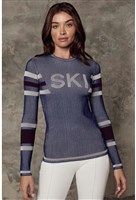 Alp-N-Rock Nova Ski Sweater - Women's - Deep Blue - front