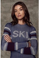 Alp-N-Rock Nova Ski Sweater - Women's - Deep Blue - up close