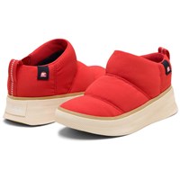 Sorel Out N About IV Mini Puffy Boot - Women's - Bright Red / Honey White - front to back