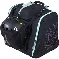 Kulkea Powder Trekker Ski Boot Backpack - Black / Teal / Orchid