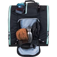 Kulkea Powder Trekker Ski Boot Backpack - Black / Teal / Orchid