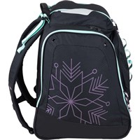 Kulkea Powder Trekker Ski Boot Backpack - Black / Teal / Orchid