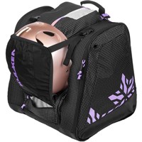 Kulkea Powder Trekker Ski Boot Backpack - Black / White / Lavender