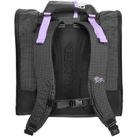 Kulkea Powder Trekker Ski Boot Backpack - Black / White / Lavender
