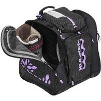 Kulkea Powder Trekker Ski Boot Backpack - Black / White / Lavender