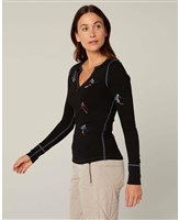 Alp-N-Rock Slope II Henley Shirt - Women's - Black - side