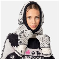 Kari Traa Saga Knit Balaclava - Women's - Off White - MODEL