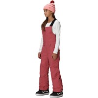 686 Sierra Insulated Bib - Girl's - Rosewood - FRONT