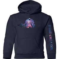 Ski Like A Girl The Galaxy Hoodie - Girl's