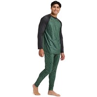 BlackStrap Skyliner Crew - Men's - Inprint Obsidian - front outfit